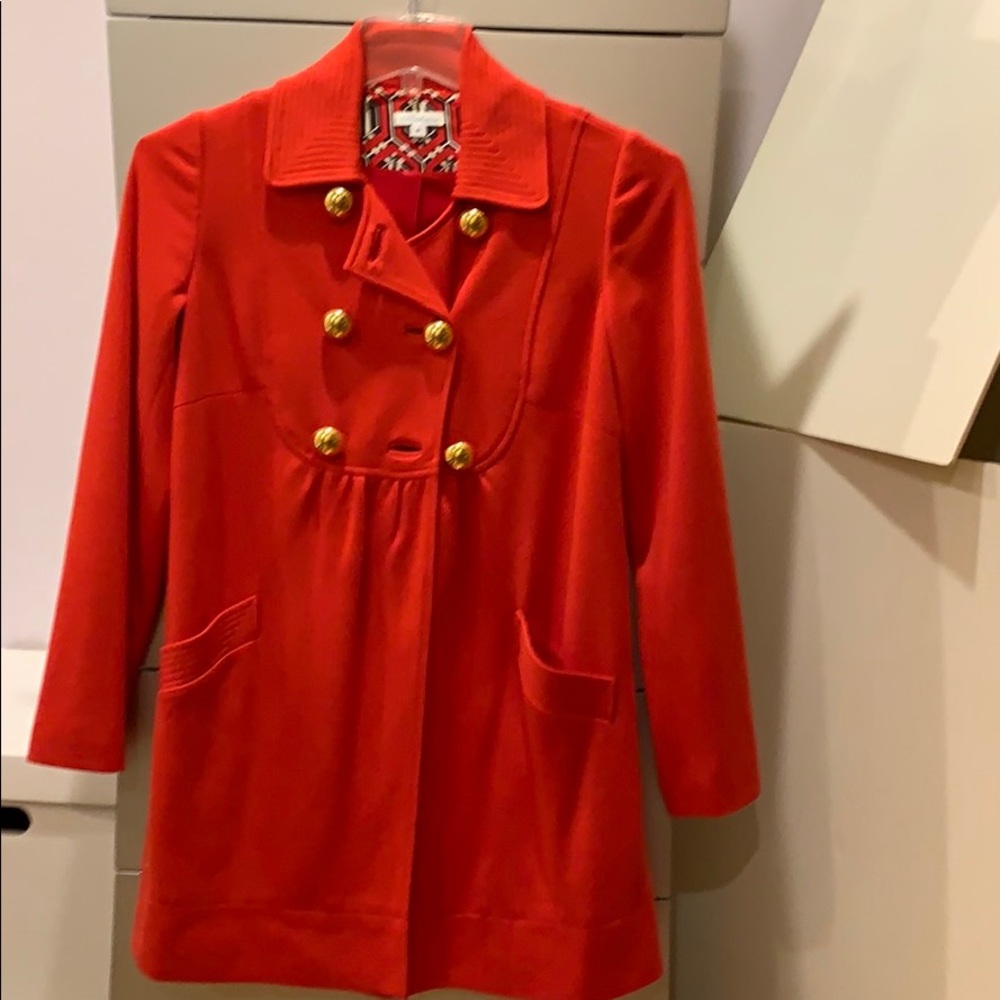 Shoshanna military feminine pea coat